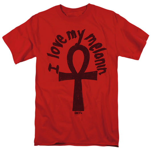 Bet I Love My Melanin Mens T Shirt Red Officially Licensed