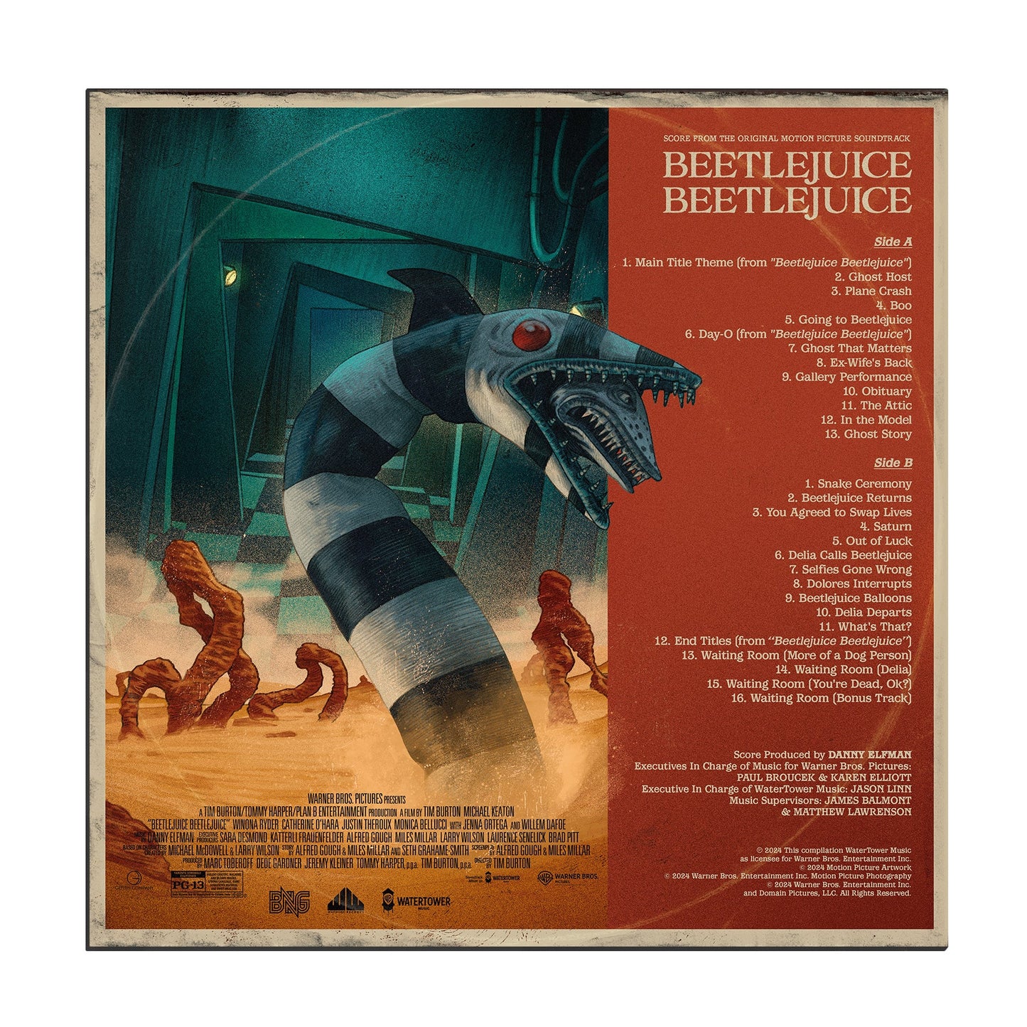 Beetlejuice Beetlejuice Original Score (Neitherworld Acid Bath) [Vinyl]