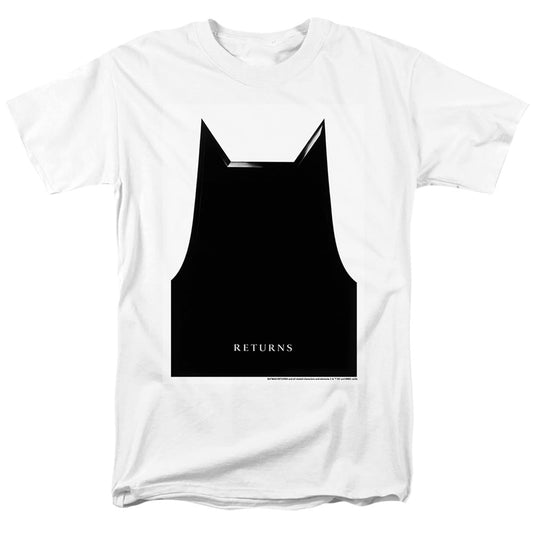 Batman Returns Bat Ears Poster Mens T Shirt White Officially Licensed