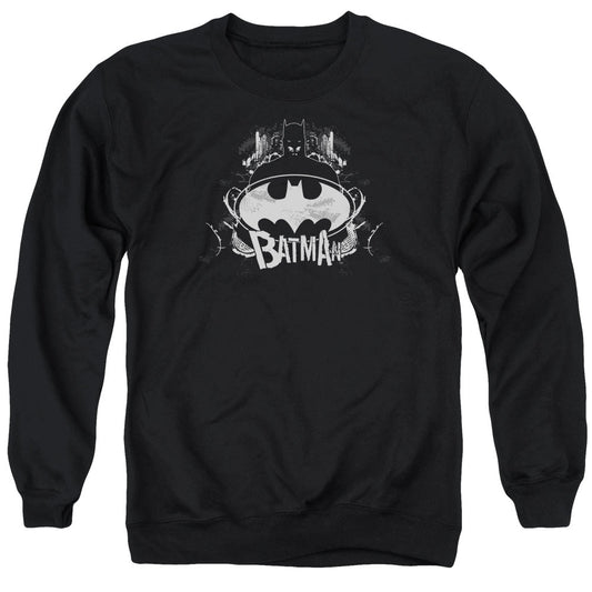 Batman Grim & Gritty Mens Crewneck Sweatshirt Black