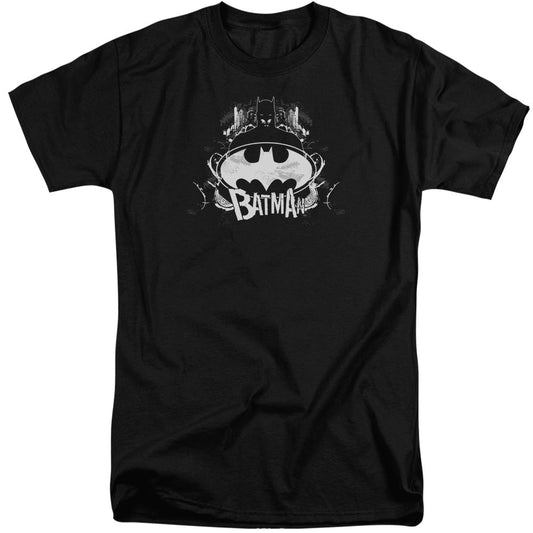 Batman Grim & Grity Mens Tall T Shirt Black Officially Licensed