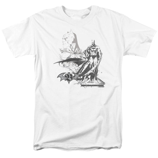 Batman Overseer Mens T Shirt White Officially Licensed