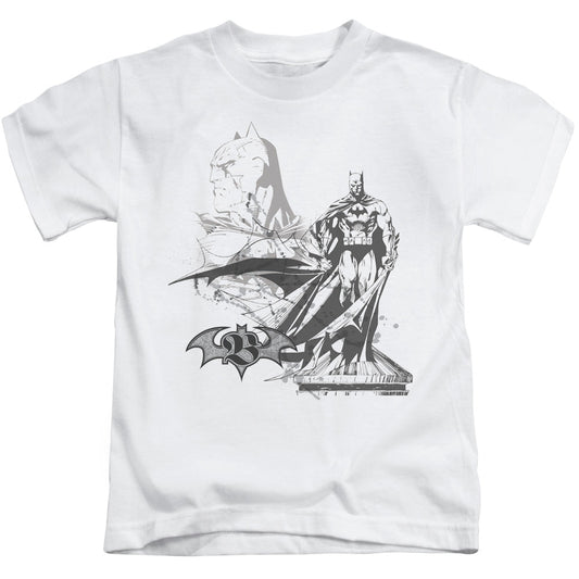 Batman Overseer Juvenile Kids Youth T Shirt White Officially Licensed