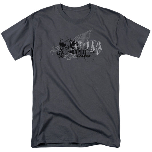 Batman Urban Crusader Mens T Shirt Charcoal Officially Licensed