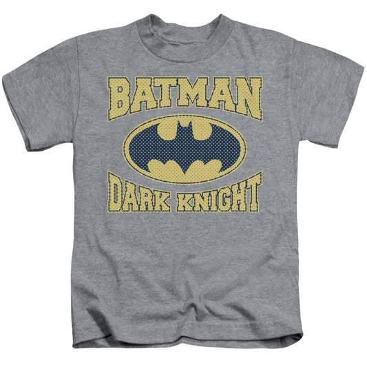 Batman Dark Knight Jersey Juvenile Kids Youth T Shirt Athletic Heather Officially Licensed