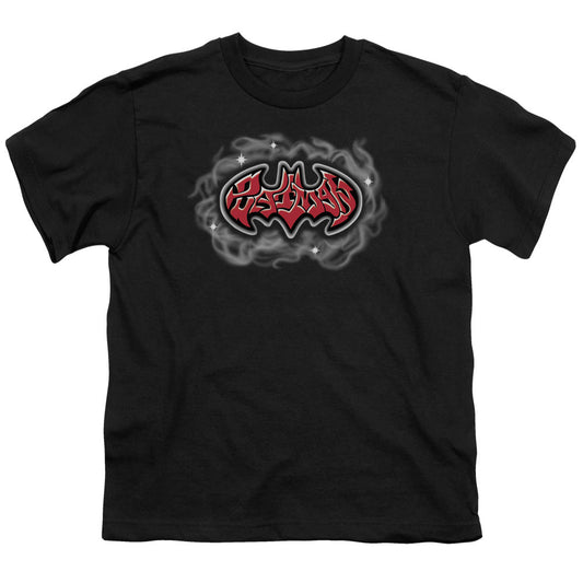 Batman Hip Hop Logo Kids Youth T Shirt Black Officially Licensed