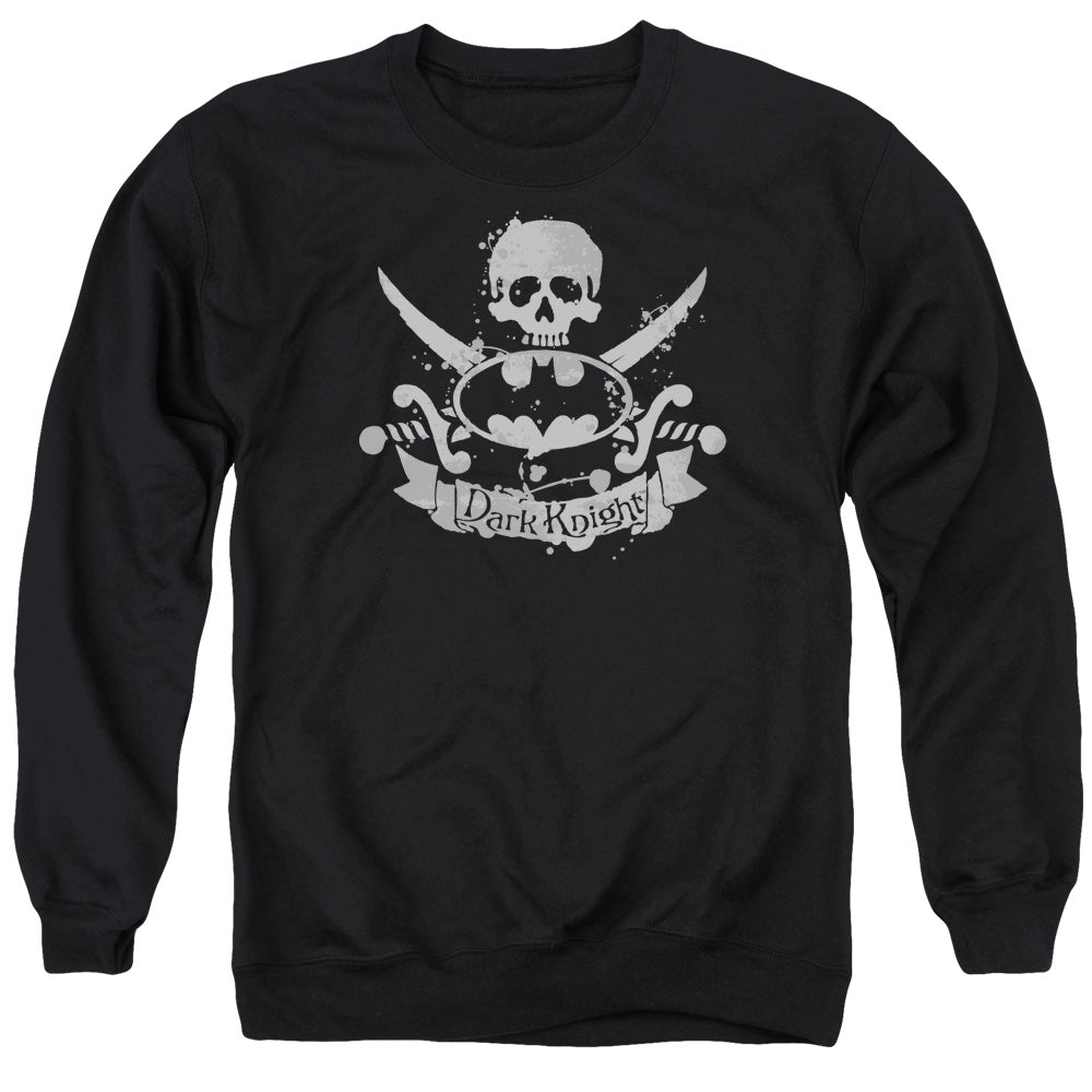 Batman Dark Pirate Mens Crewneck Sweatshirt Black
