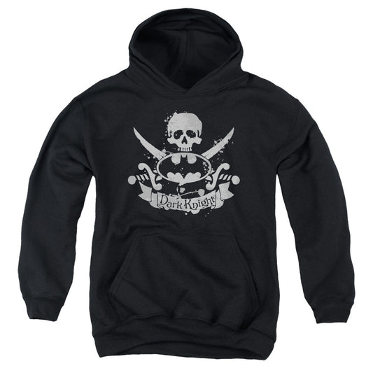 Batman Dark Pirate Kids Youth Hoodie Black Officially Licensed