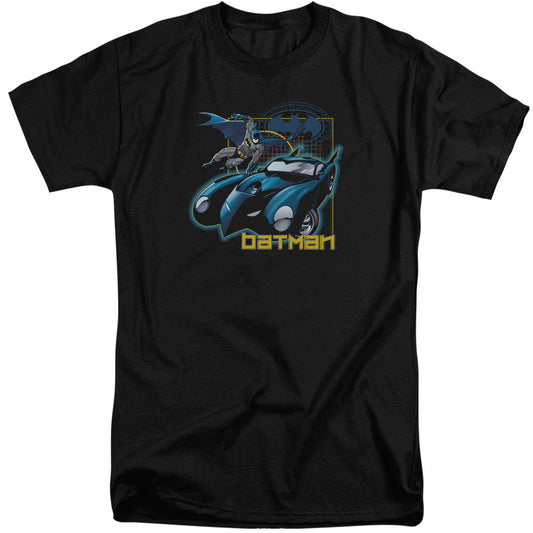 Batman Nice Wheels Mens Tall T Shirt Black Officially Licensed