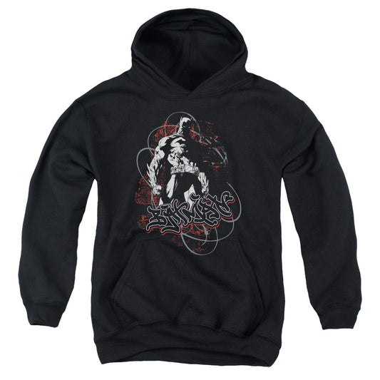 Batman Urban Gotham Kids Youth Hoodie Black Officially Licensed