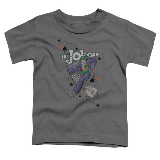Batman Always A Joker Toddler Kids Youth T Shirt Charcoal Officially Licensed