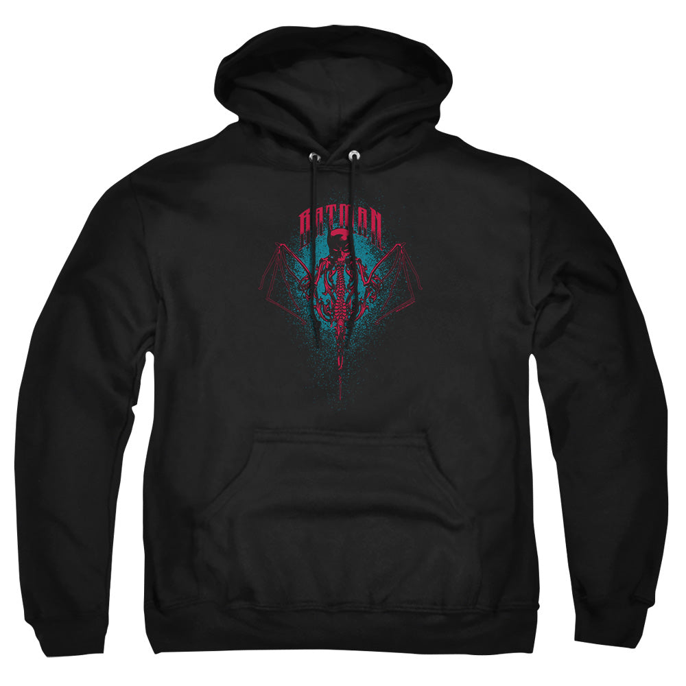 Batman Carpe Nocturn Mens Hoodie Black Officially Licensed