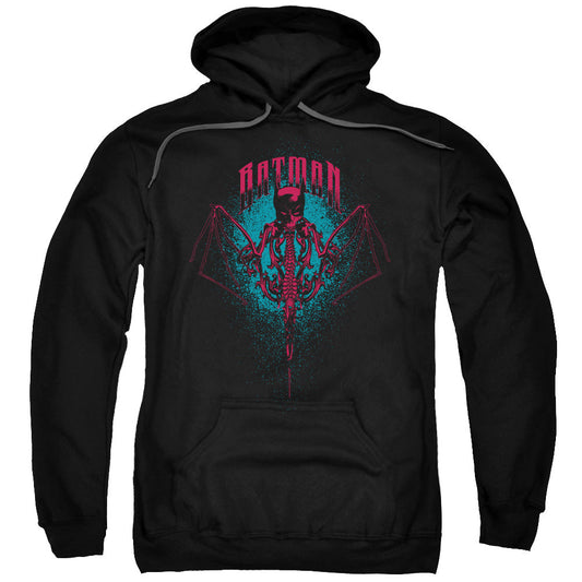 Batman Carpe Nocturn Mens Hoodie Black Officially Licensed