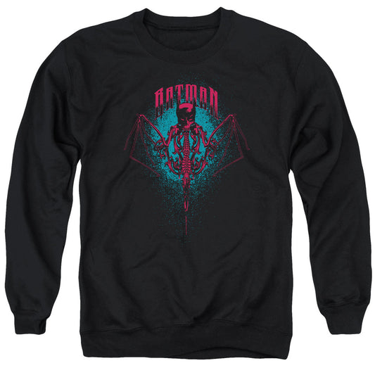 Batman Carpe Nocturn Mens Crewneck Sweatshirt Black