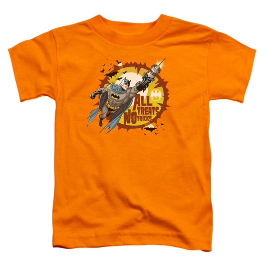 Batman All Treats Toddler Kids Youth T Shirt Orange Officially Licensed