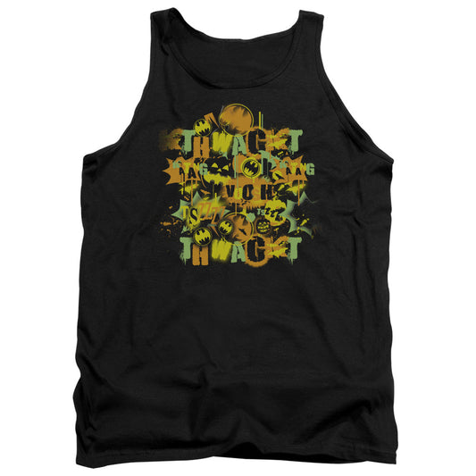 Batman Halloween Knight Sounds Mens Tank Top Shirt Black Officially Licensed