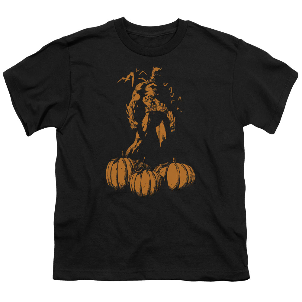 Batman A Bat Among Pumpkins Kids Youth T Shirt Black Officially Licensed