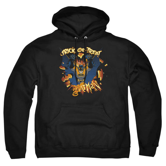 Batman Pumpkin Burst Mens Hoodie Black Officially Licensed