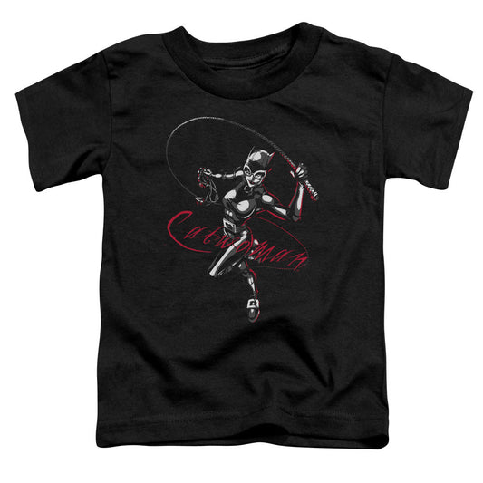 Batman Kiten With A Whip Toddler Kids Youth T Shirt Black Officially Licensed