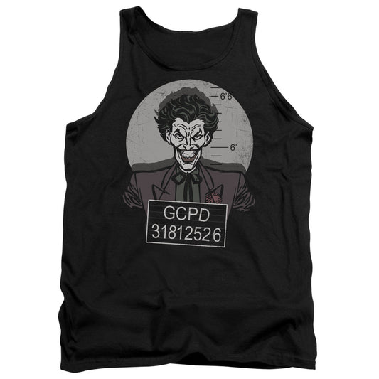 Batman Busted! Mens Tank Top Shirt Black Officially Licensed