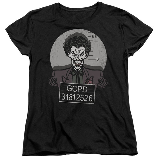 Batman Busted! Womens T Shirt Black Officially Licensed