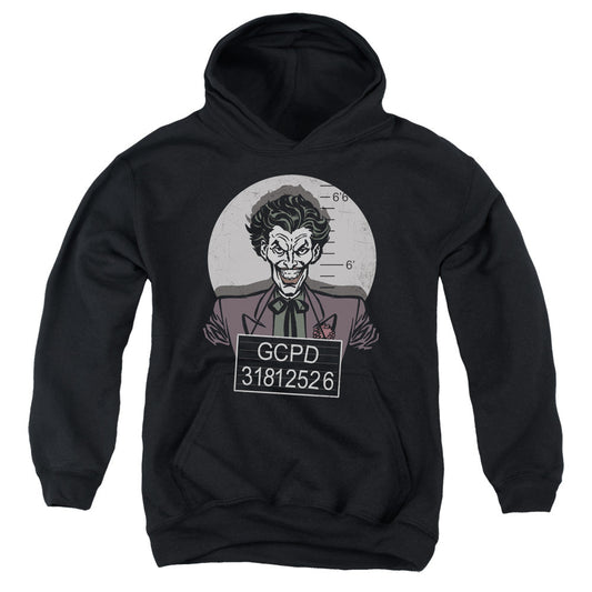 Batman Busted! Kids Youth Hoodie Black Officially Licensed