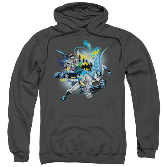 Batman Call Of Duty Mens Hoodie Charcoal Officially Licensed