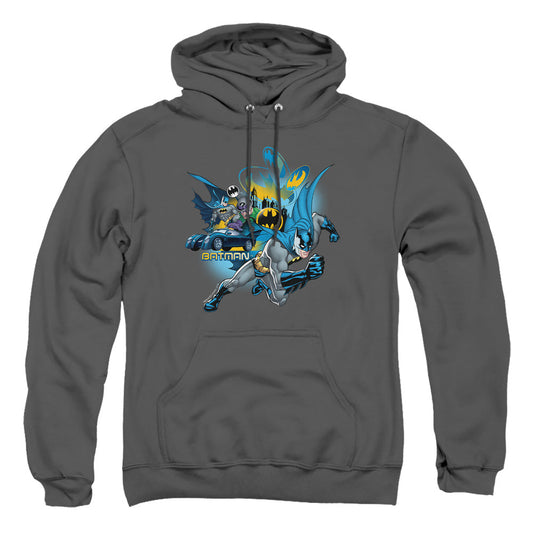 Batman Call Of Duty Mens Hoodie Charcoal Officially Licensed