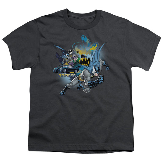 Batman Call Of Duty Kids Youth T Shirt Charcoal Officially Licensed
