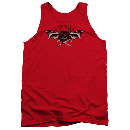 Batman Wings Of Wrath Mens Tank Top Shirt Red Officially Licensed