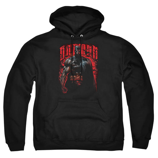 Batman Red Knight Mens Hoodie Black Officially Licensed