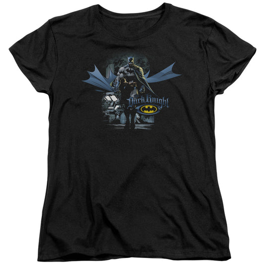 Batman From The Depths Womens T Shirt Black Officially Licensed