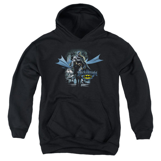 Batman From The Depths Kids Youth Hoodie Black Officially Licensed