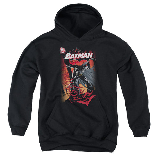 Batman #655 Cover Kids Youth Hoodie Black Officially Licensed