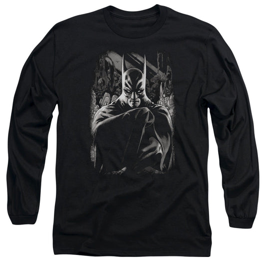 Batman Detective 821 Cover Mens Long Sleeve Shirt Black Officially Licensed