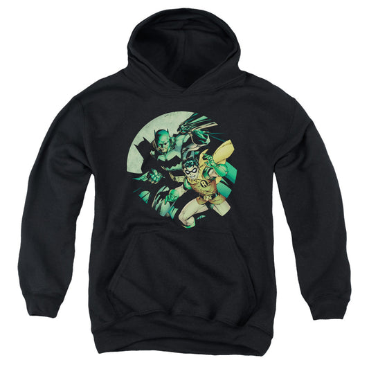 Batman Batman And Robin Kids Youth Hoodie Black Officially Licensed