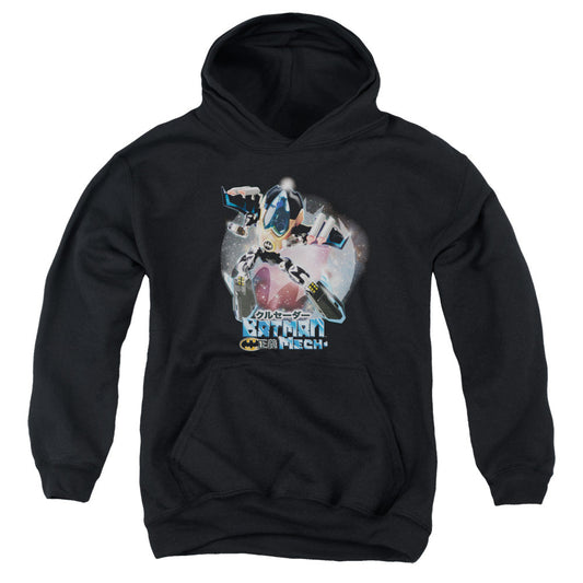 Batman Batman Mech Kids Youth Hoodie Black Officially Licensed