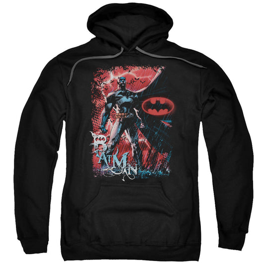 Batman Gotham Reign Mens Hoodie Black Officially Licensed