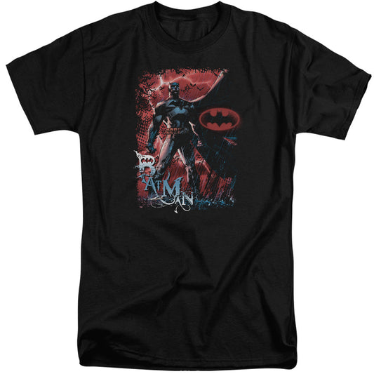 Batman Gotham Reign Mens Tall T Shirt Black Officially Licensed