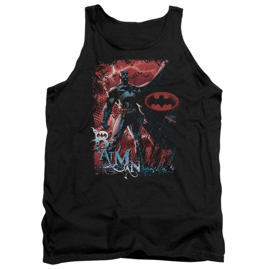 Batman Gotham Reign Mens Tank Top Shirt Black Officially Licensed