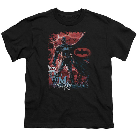 Batman Gotham Reign Kids Youth T Shirt Black Officially Licensed