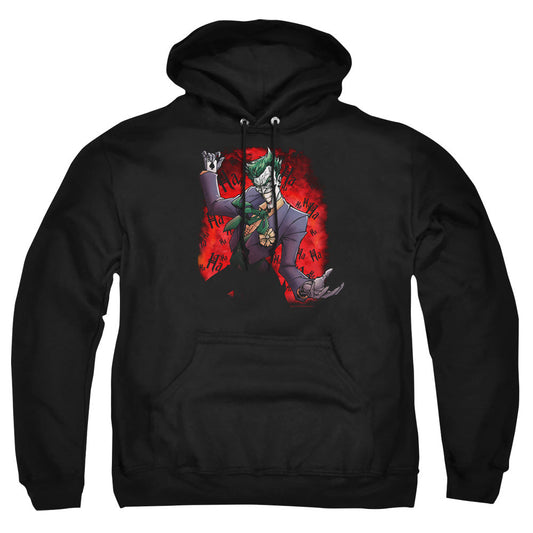 Batman Jokers Ave Mens Hoodie Black Officially Licensed