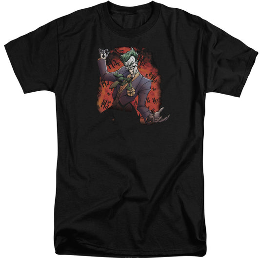 Batman Jokers Ave Mens Tall T Shirt Black Officially Licensed