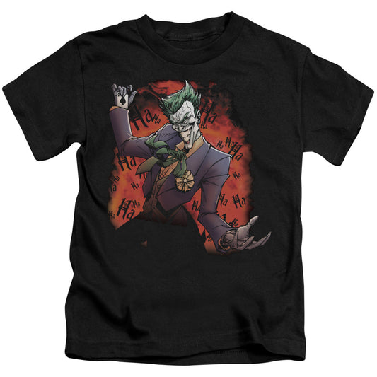 Batman Jokers Ave Juvenile Kids Youth T Shirt Black Officially Licensed