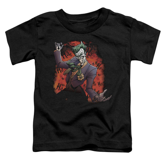 Batman Jokers Ave Toddler Kids Youth T Shirt Black Officially Licensed