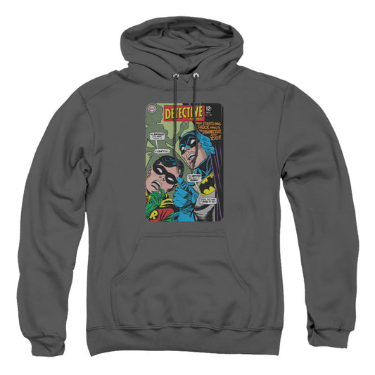 Batman Detective #380 Mens Hoodie Charcoal Officially Licensed