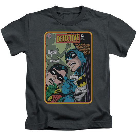 Batman Detective #380 Juvenile Kids Youth T Shirt Charcoal Officially Licensed
