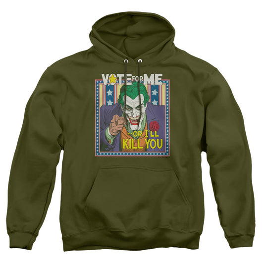 Batman Dark Detective #1 Mens Hoodie Military Green Officially Licensed