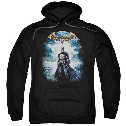 Batman Aa Game Cover Mens Hoodie Black Officially Licensed