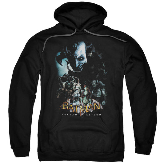 Batman Aa Five Against One Mens Hoodie Black Officially Licensed